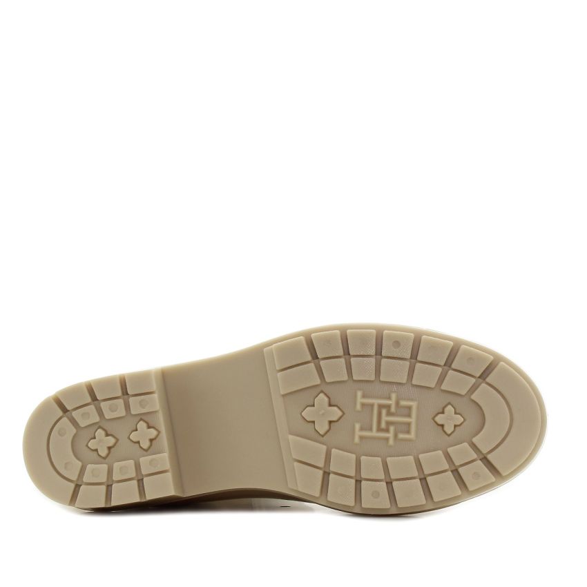 Tommy Hilfiger Flag Rainboot bézs női gumicsizma