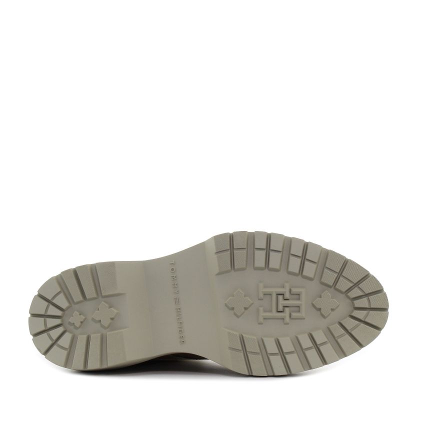 Tommy Hilfiger Flag bézs női bakancs