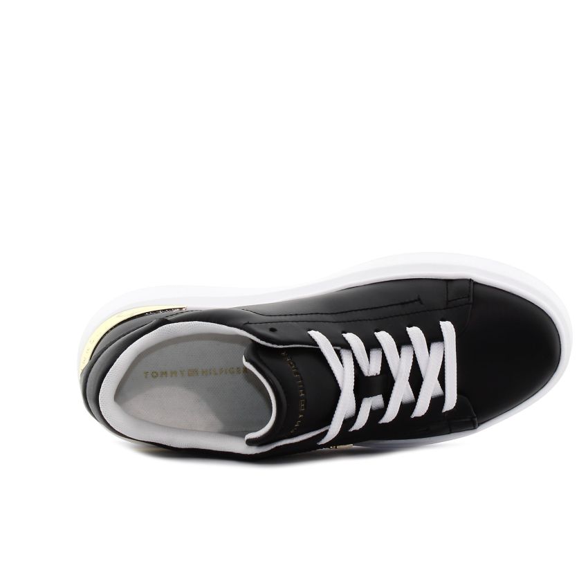 Tommy Hilfiger TH Fashion Court fekete női cipő