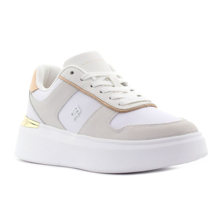 Tommy Hilfiger TH Fashion Court bézs női cipő