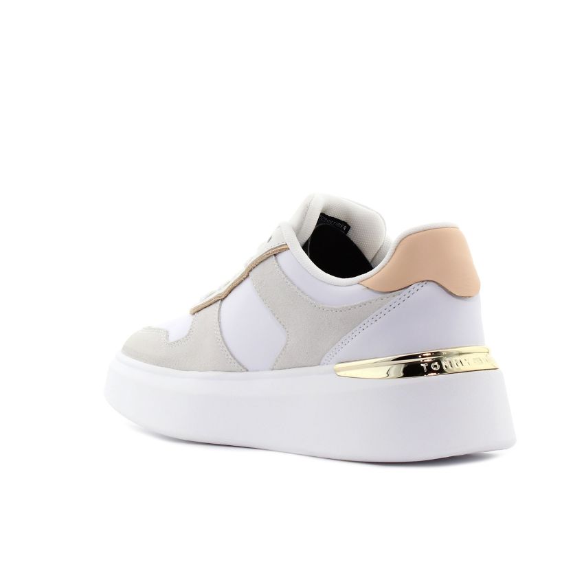 Tommy Hilfiger TH Fashion Court bézs női cipő