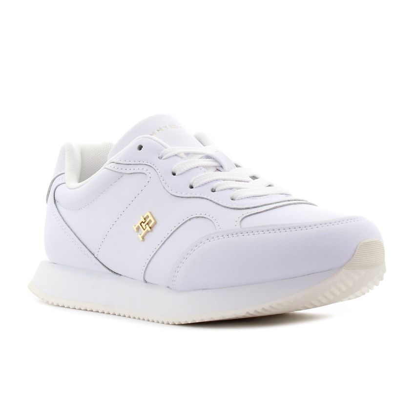 Tommy Hilfiger Leather Runner fehér női cipő