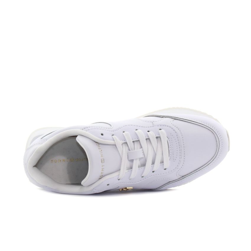 Tommy Hilfiger Leather Runner fehér női cipő