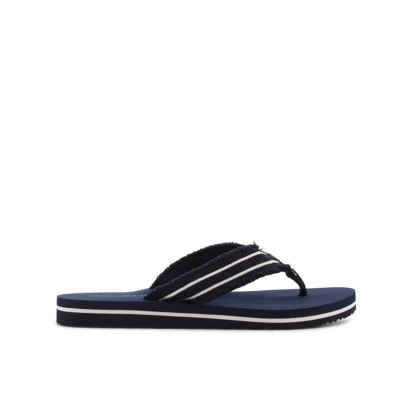 Tommy Hilfiger TH Webbing Beach sötétkék női papucs
