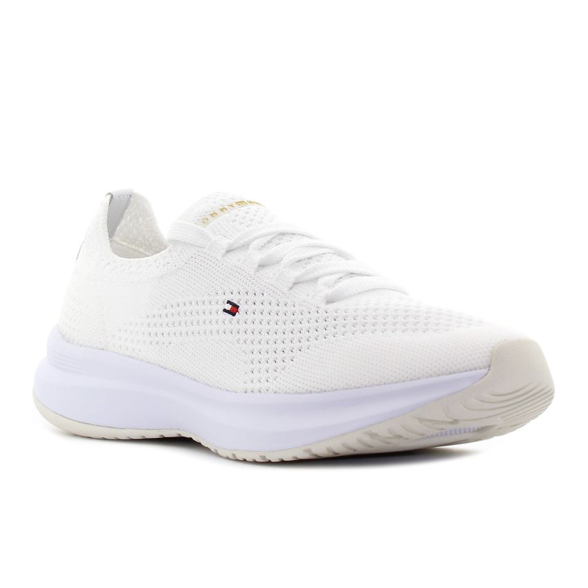 Tommy Hilfiger TH Knit Runner fehér női cipő