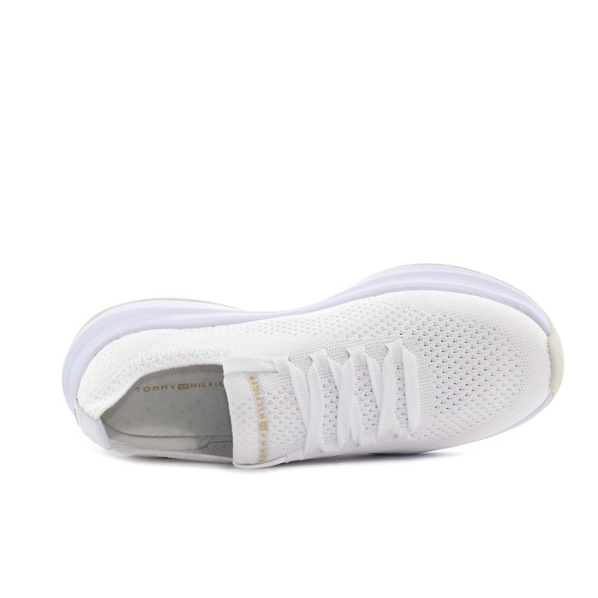 Tommy Hilfiger TH Knit Runner fehér női cipő