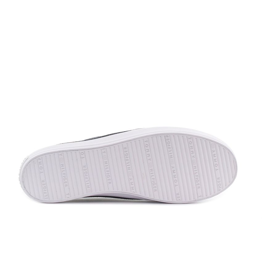 Tommy Hilfiger Washed Canvas sötétkék női cipő
