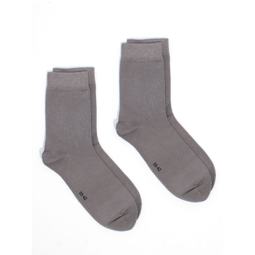 Borgo 2db Prémium szürke férfi zokni szett