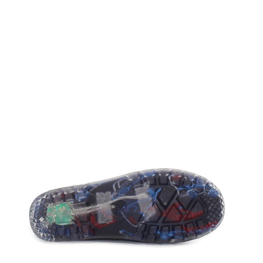 Borgo Traffic sötétkék villogó gyerek gumicsizma