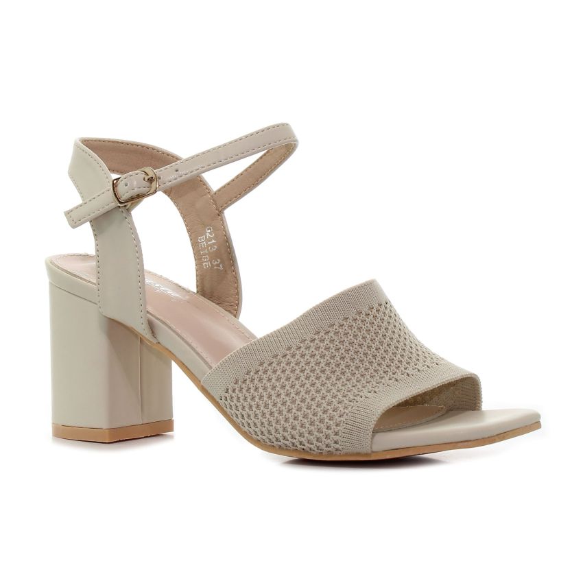 Seastar Gina bézs női magassarkú