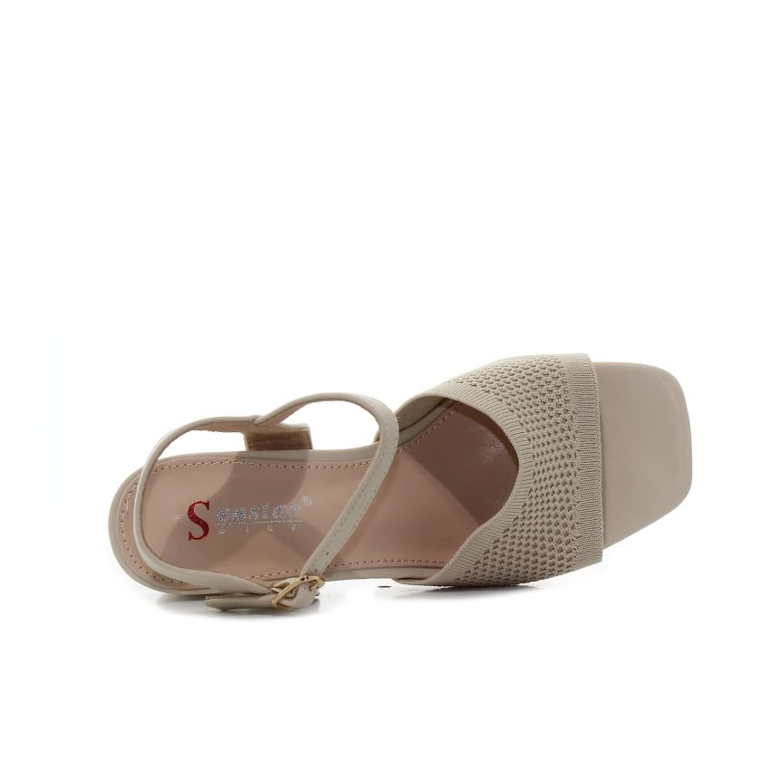 Seastar Gina bézs női magassarkú