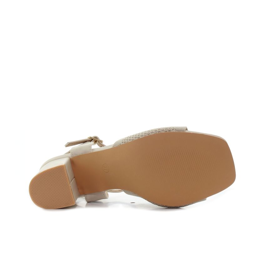 Seastar Gina bézs női magassarkú