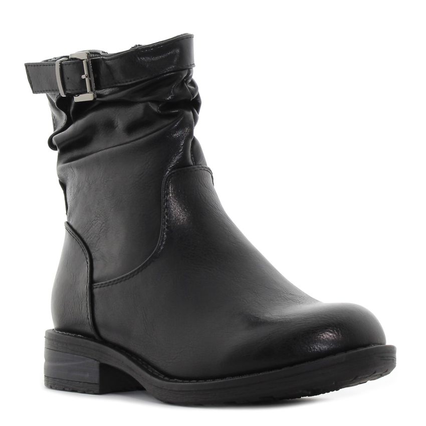 Monogrant - Lena fekete női bokacsizma