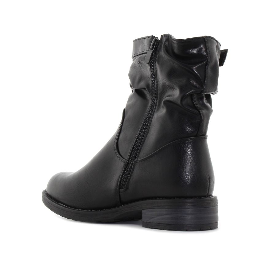 Monogrant - Lena fekete női bokacsizma