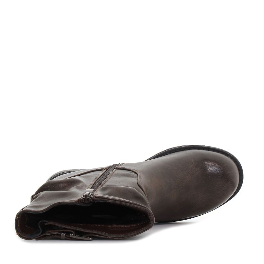 Monogrant - Lena barna női bokacsizma