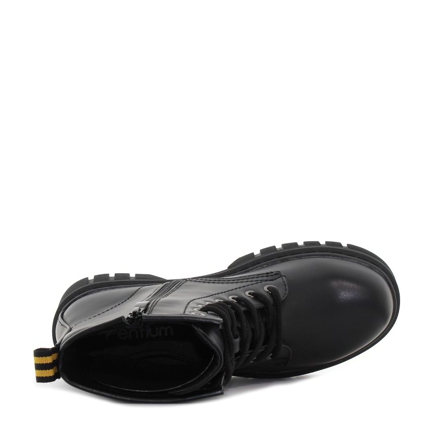 Monogrant - Kate fekete női bakancs