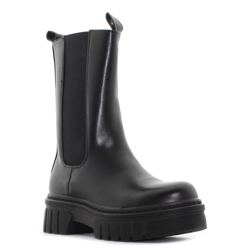 Monogrant - Jenna fekete női bokacsizma