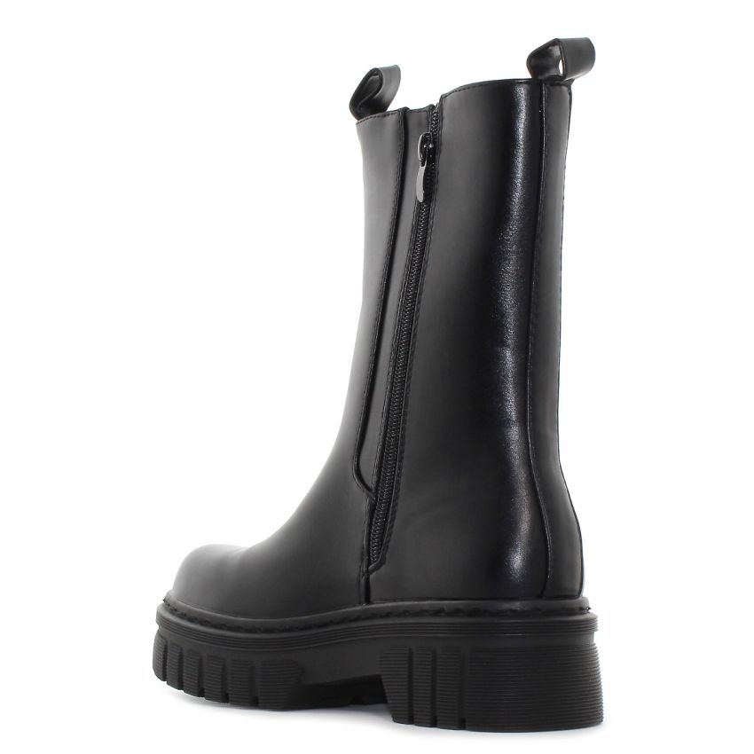 Monogrant - Jenna fekete női bokacsizma