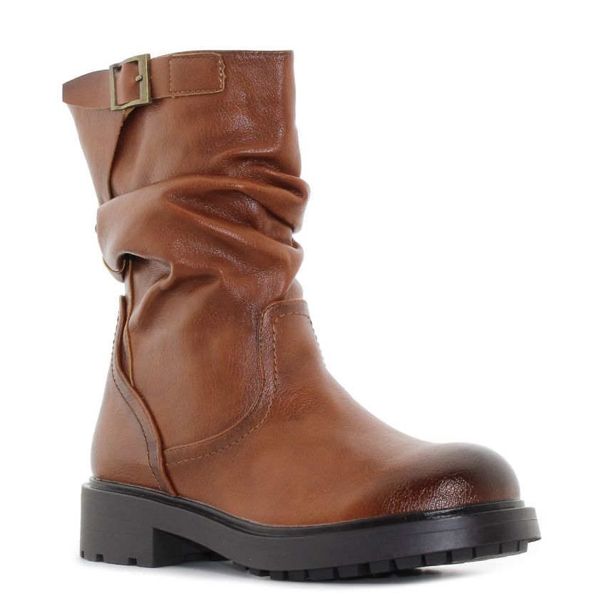 Monogrant - Ena barna női bokacsizma