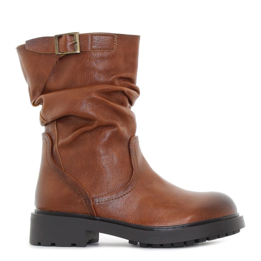 Monogrant - Ena barna női bokacsizma