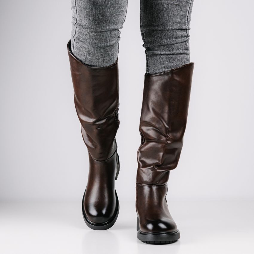 Monogrant - Savina barna női magasszárú csizma