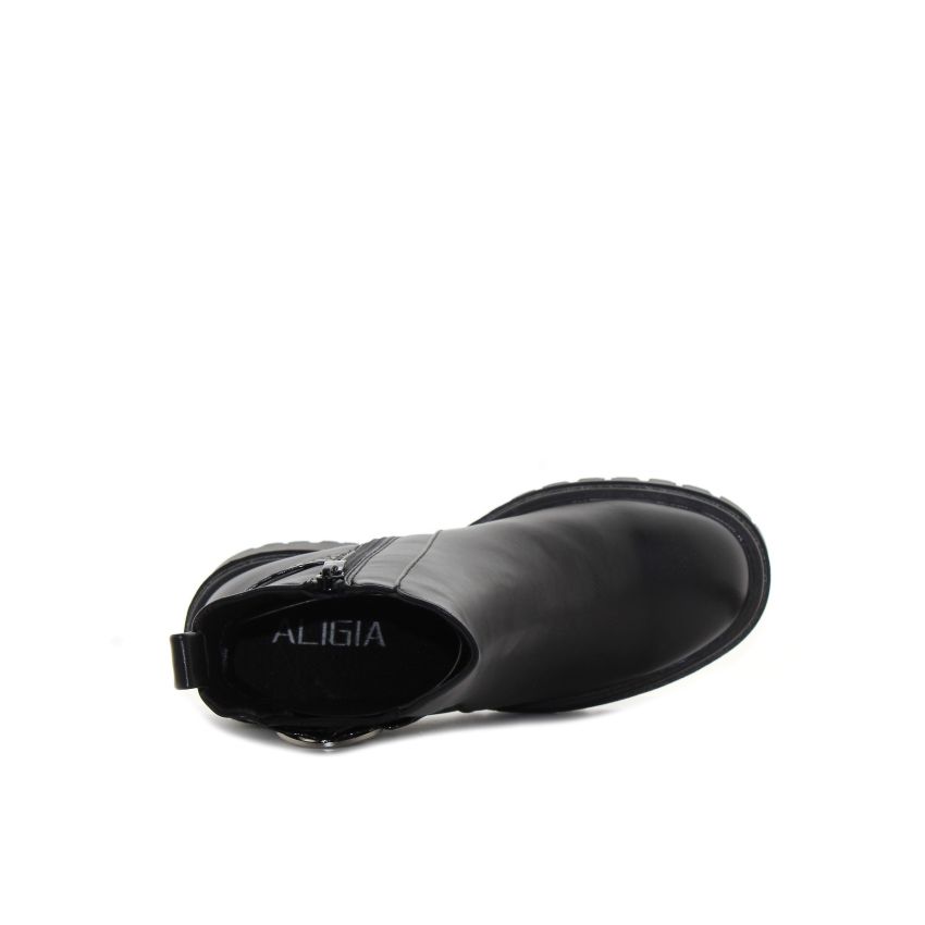 Monogrant - Gina fekete női bokacsizma