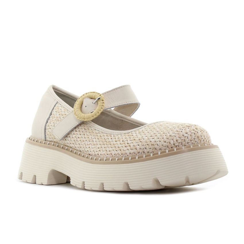 Wink - Sum bézs női bebújós cipő