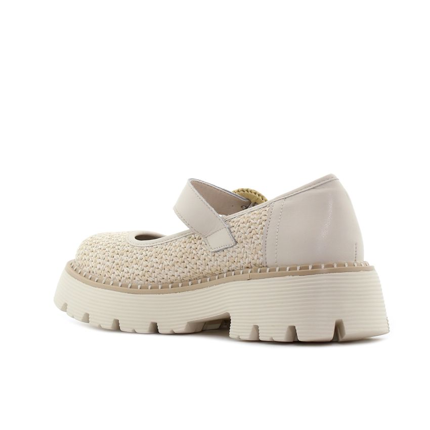 Wink - Sum bézs női bebújós cipő