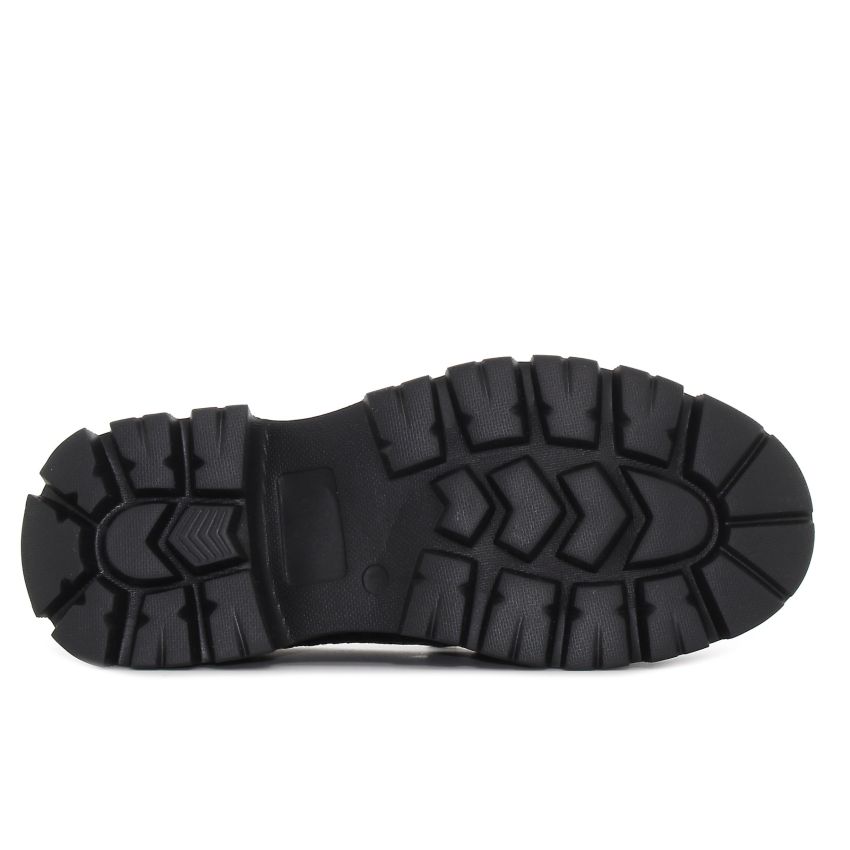 Wink - Gide fekete női bebújós cipő