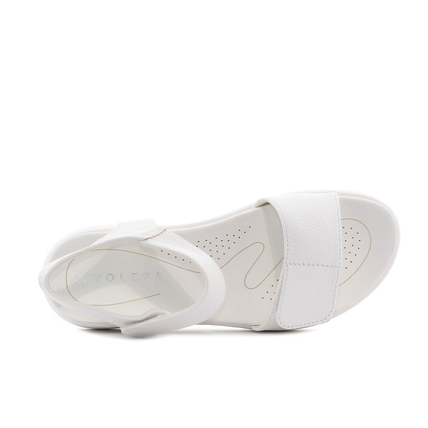 Yolera - Luna fehér női szandál