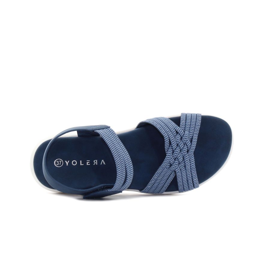 Yolera - Stacey kék női szandál