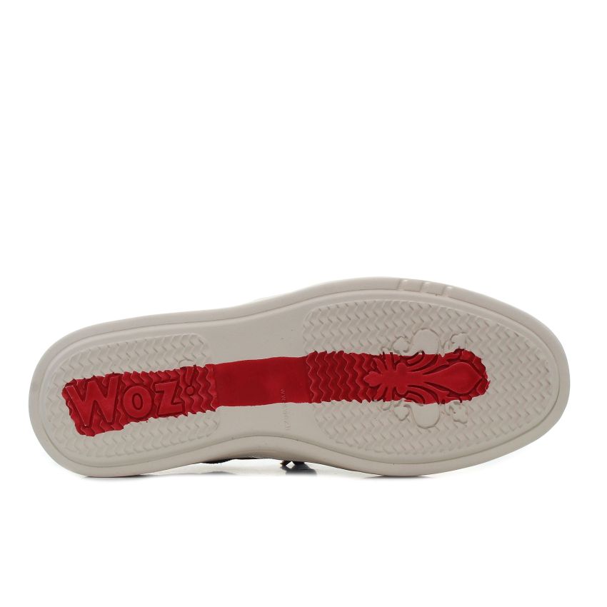 Woz - George sötétkék férfi bőrcipő