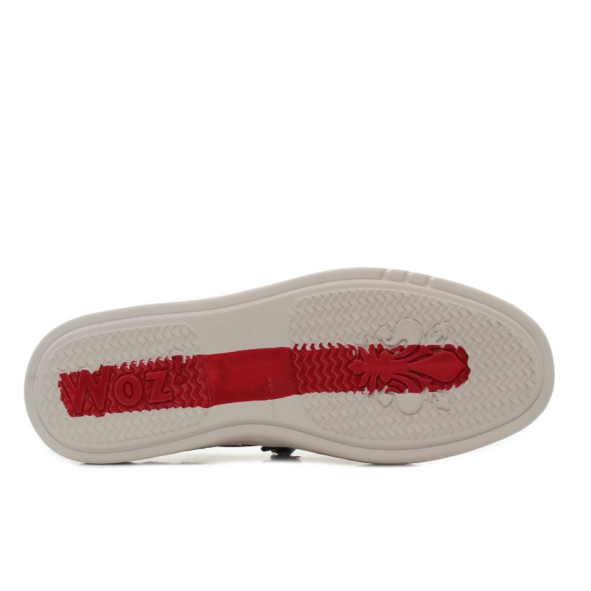 Woz - George szürke férfi bőrcipő