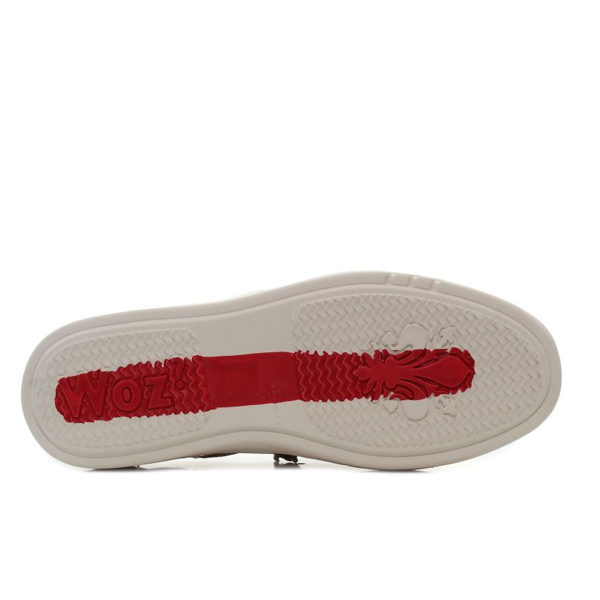 Woz - George bézs férfi bőrcipő