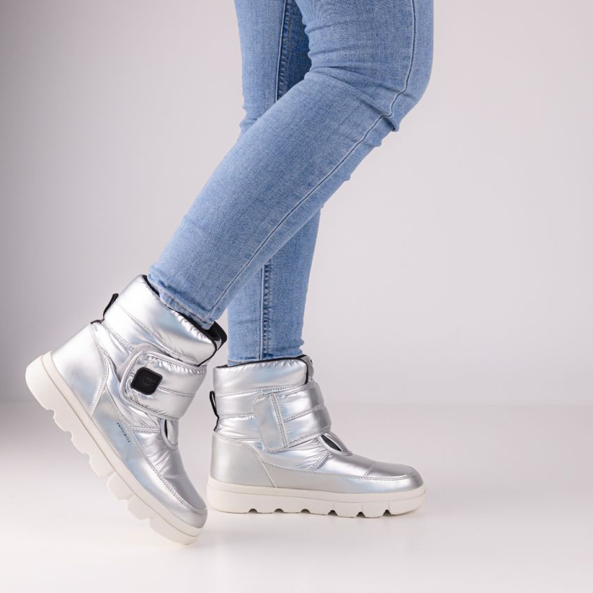 Geox J Willaboom ezüst gyerek csizma