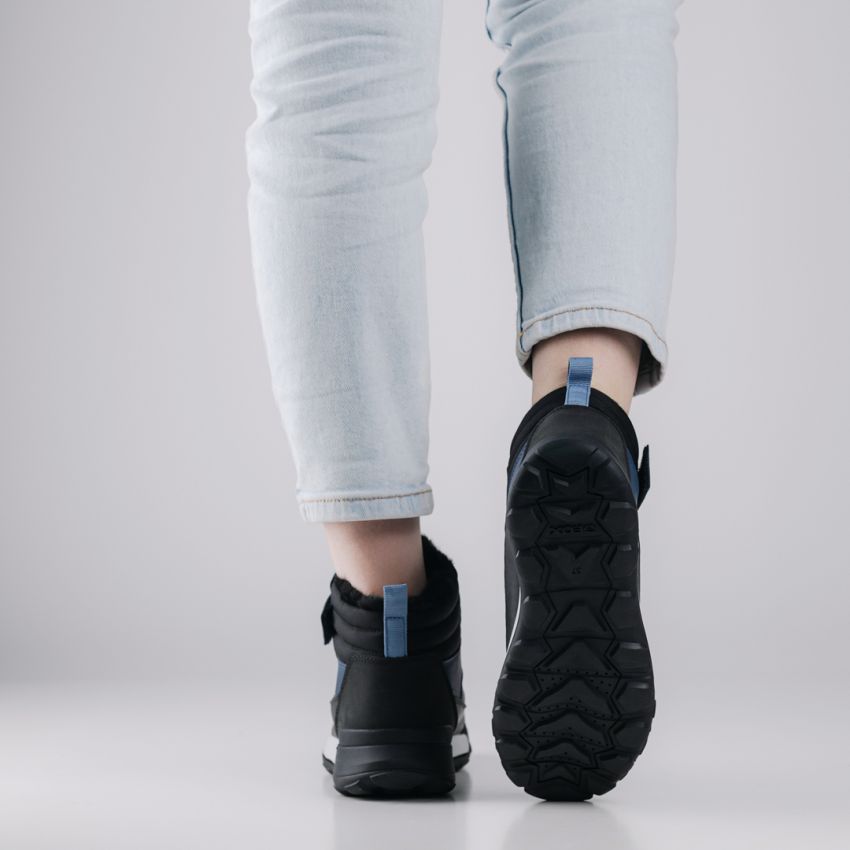 Geox J Trekkyup sötétkék gyerek bakancs