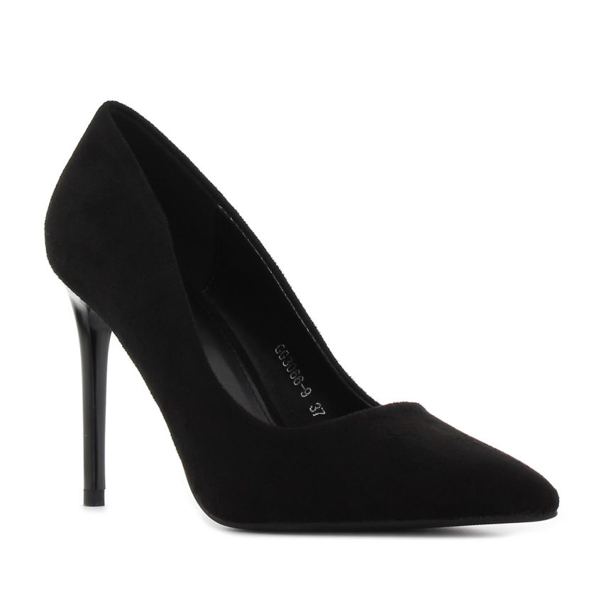 Yolera - Jenna fekete női magassarkú