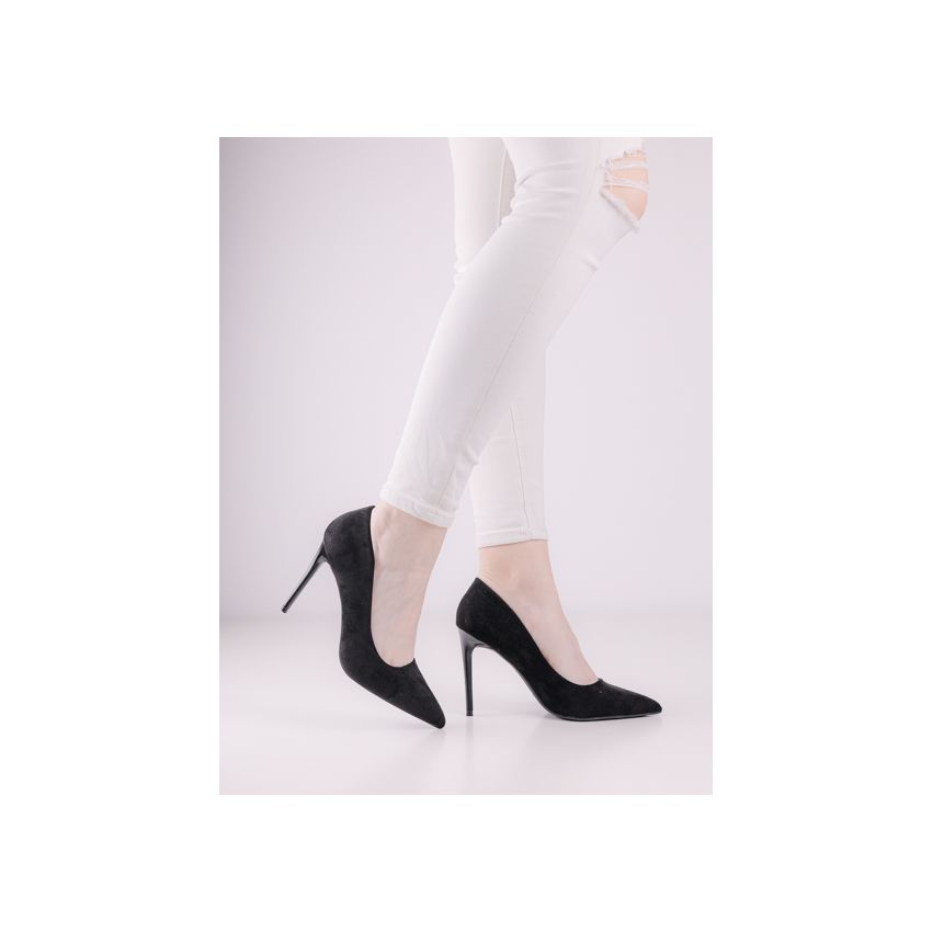 Yolera - Jenna fekete női magassarkú