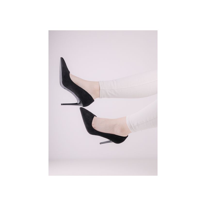 Yolera - Jenna fekete női magassarkú