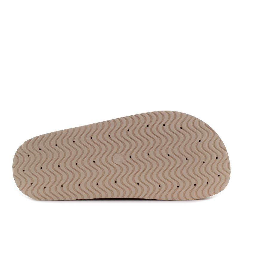 Yolera - Natalia bézs női platform papucs