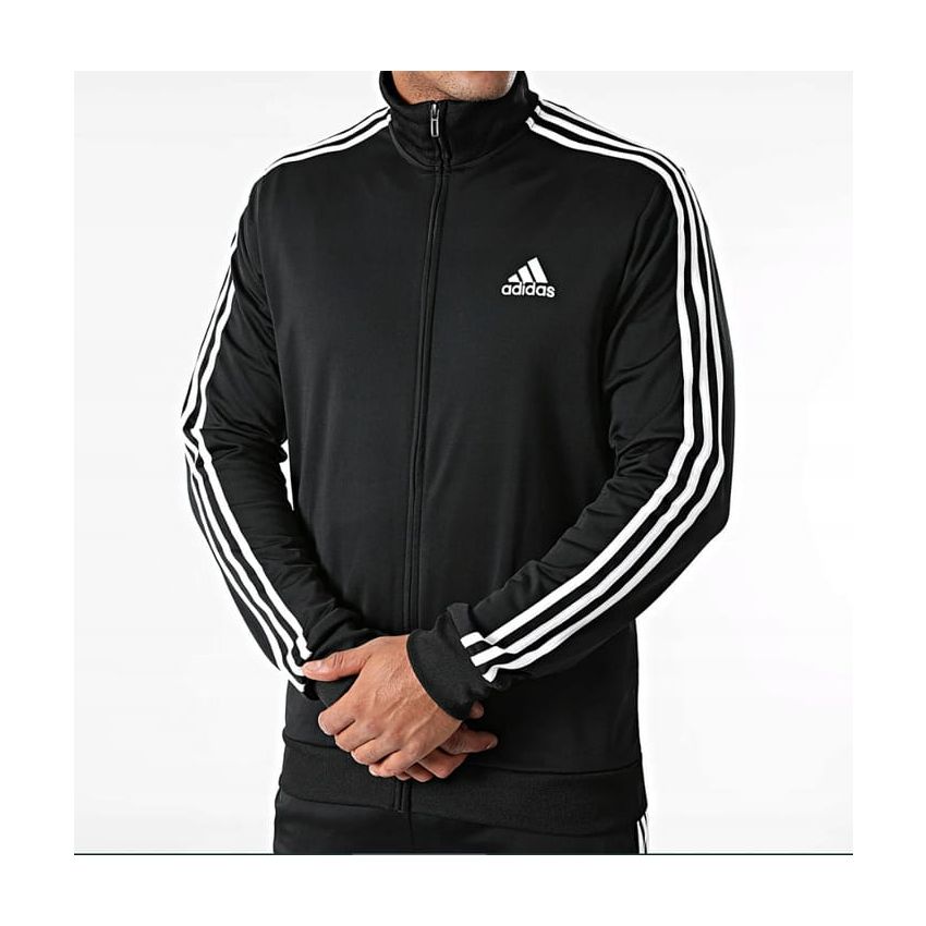 Adidas Primegreen Essentials 3-Stripes fekete férfi melegítő szett