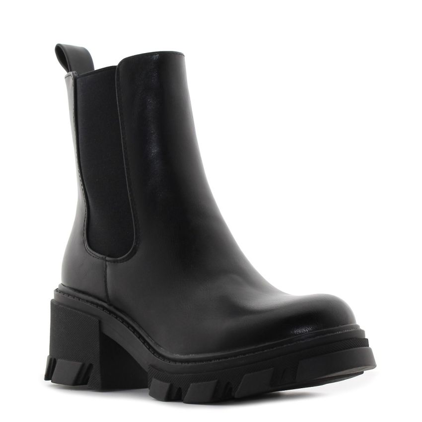 Monogrant - Gaia fekete női bokacsizma