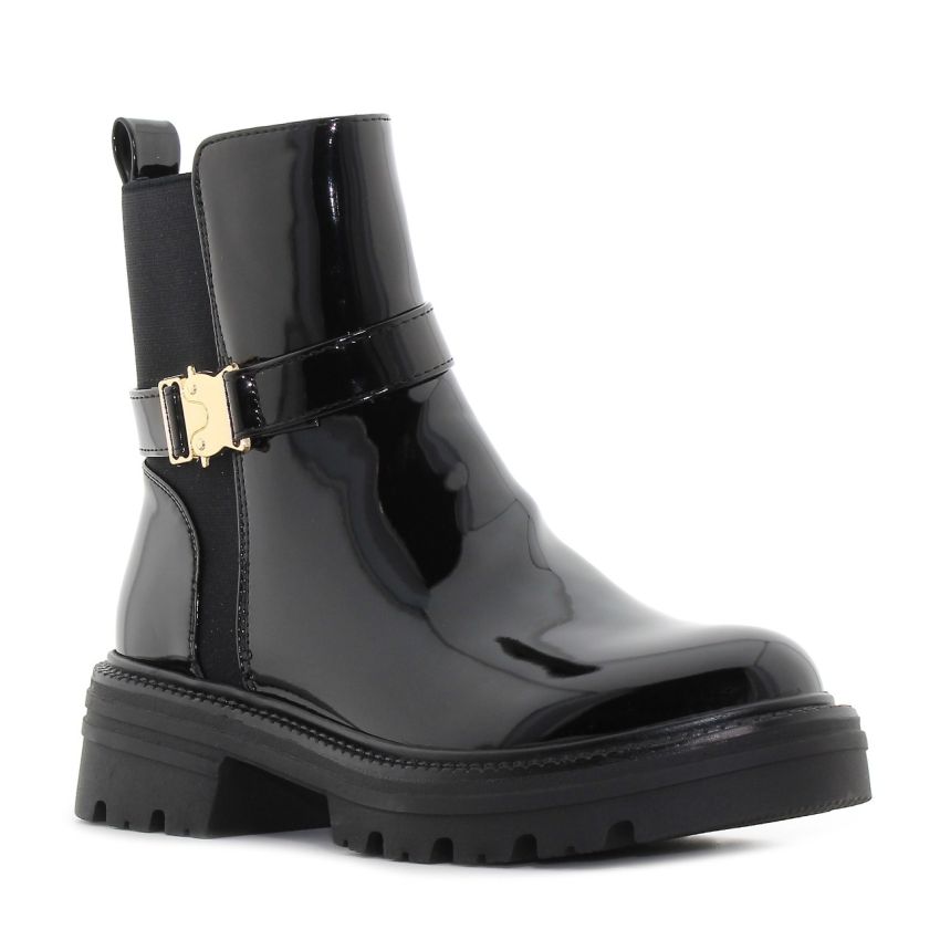 Monogrant - Fernanda fekete női bokacsizma