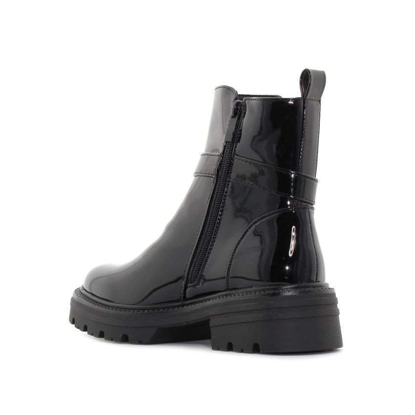 Monogrant - Fernanda fekete női bokacsizma