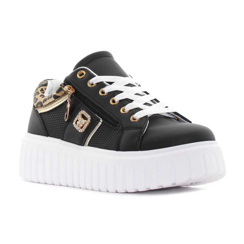 Yolera - Urban fekete női cipő