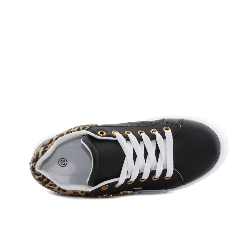 Yolera - Urban fekete női cipő