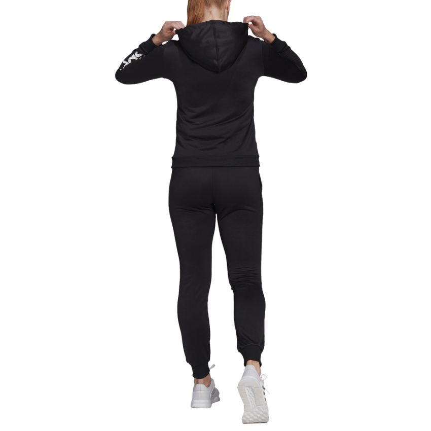 Adidas Essentials Logo French Terry fekete női melegítő szett