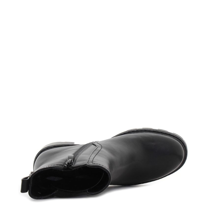 Monogrant - Bruna fekete női bokacsizma