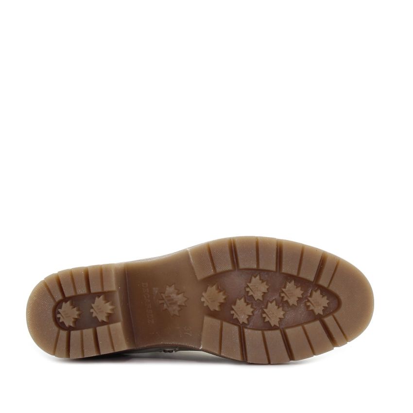 Monogrant - Elenor bézs nő bokacsizma