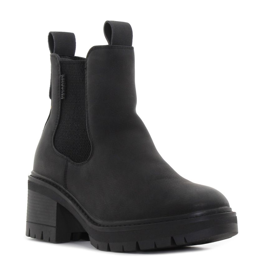 Monogrant - Elenor fekete női bokacsizma